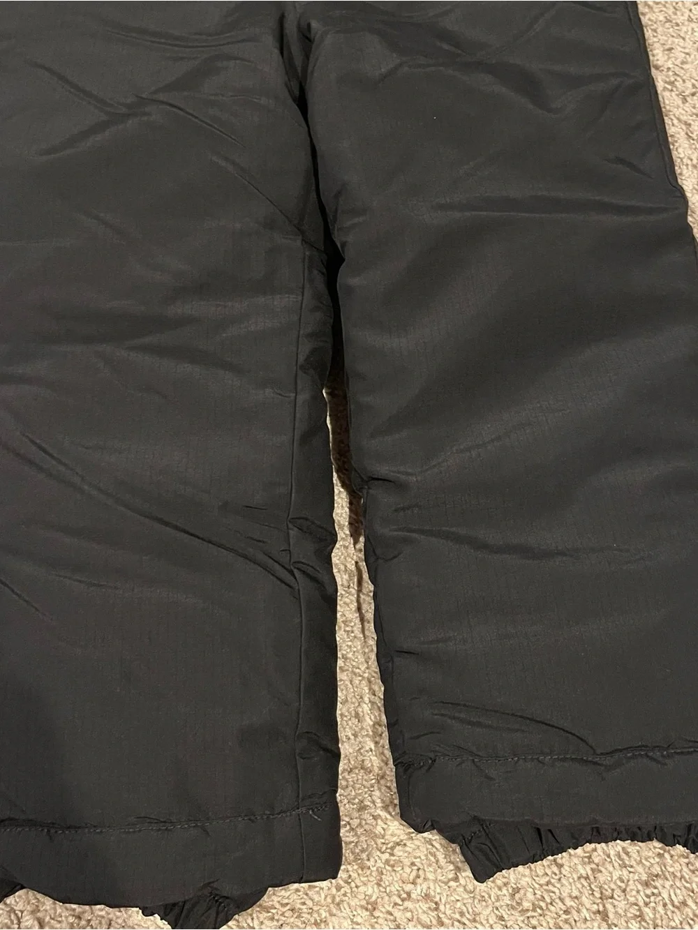 Toddler Black Insulated Snow Bib Children’s Place size 5T